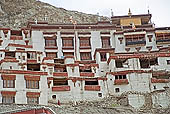 Ladakh - Rizong Gompa made of several buildings built one on top of the other